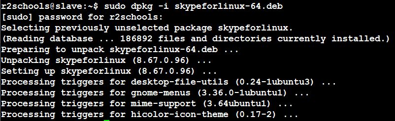 install deb linux